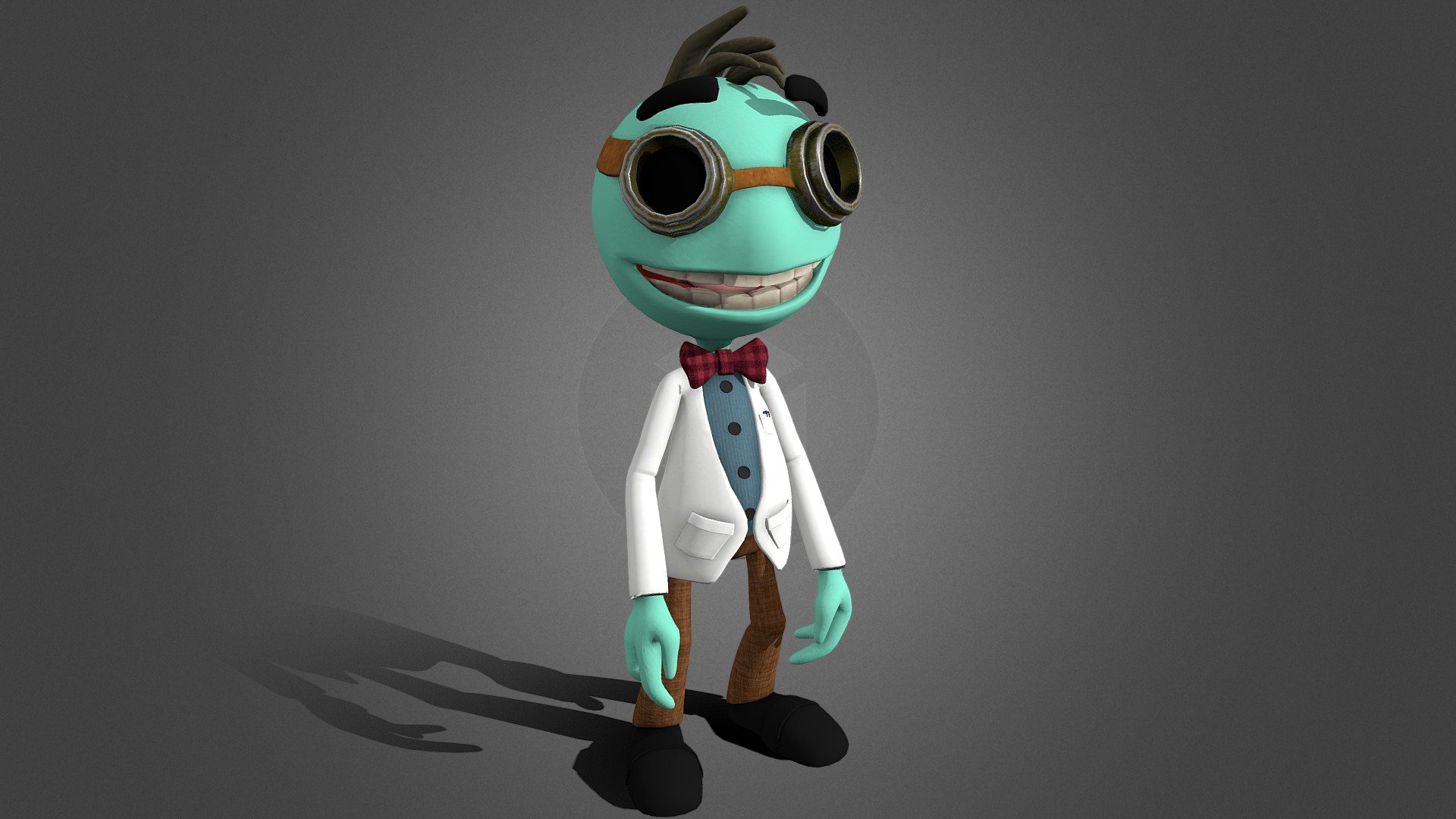 Junior Scientist 3d model