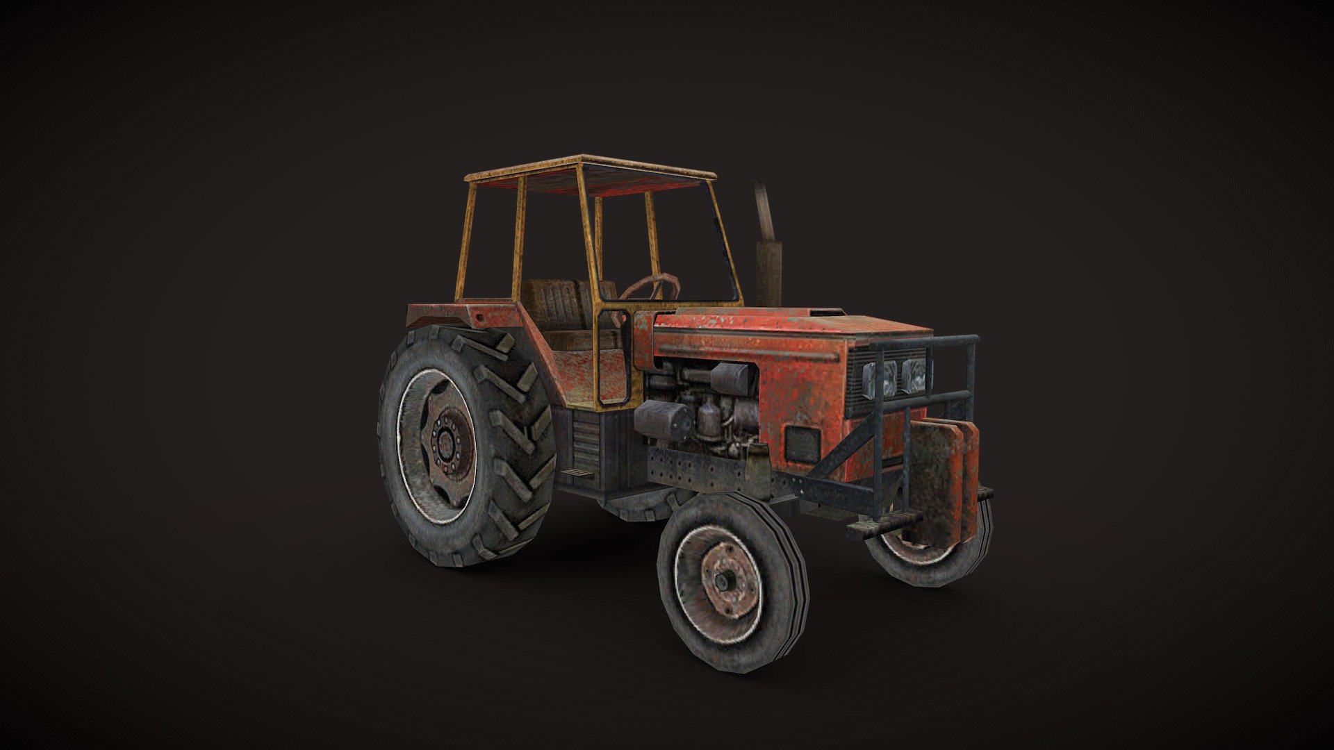 Tractor 3d model