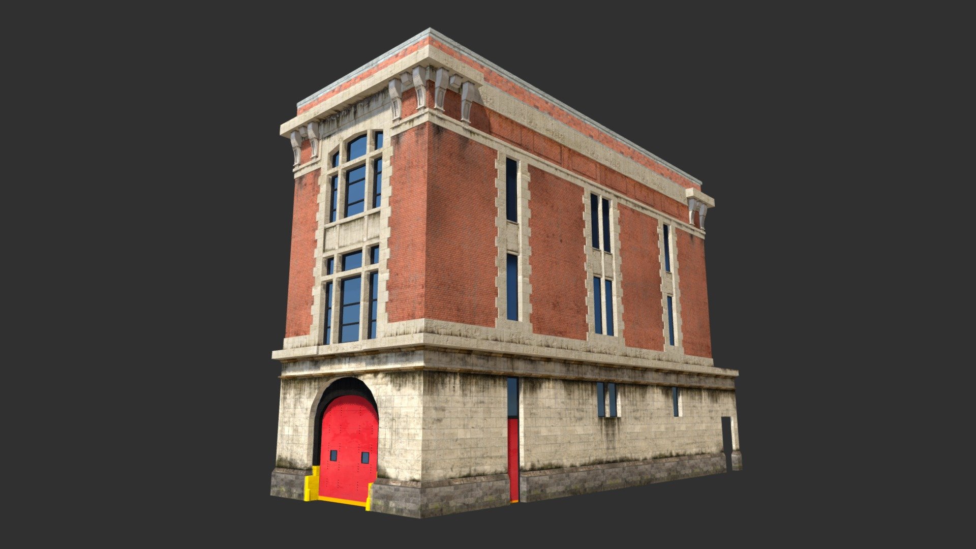 Ghost Busters Station 3d model