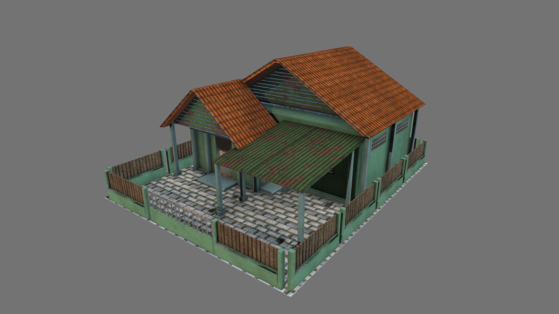 Building 09 3d model