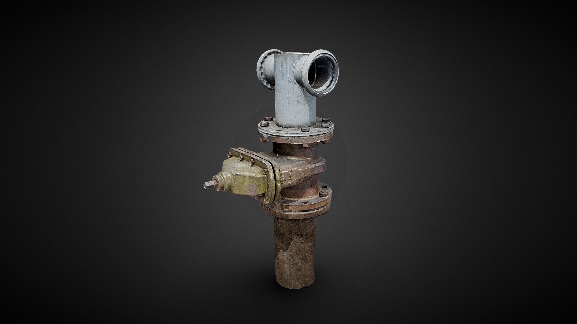 Hydrant Field 3D Scan 3d model