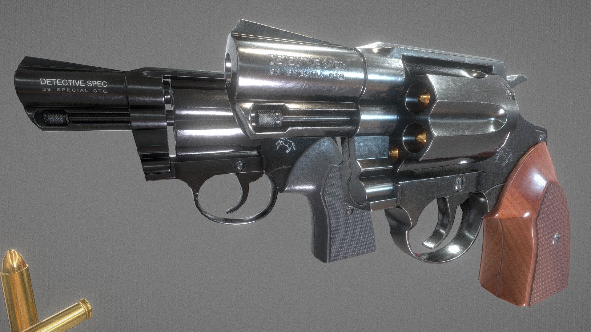 Colt Detective Special 3d model