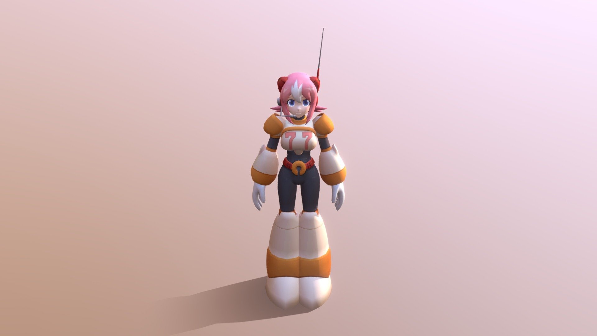 Nana- Mega Man X DiVE 3d model