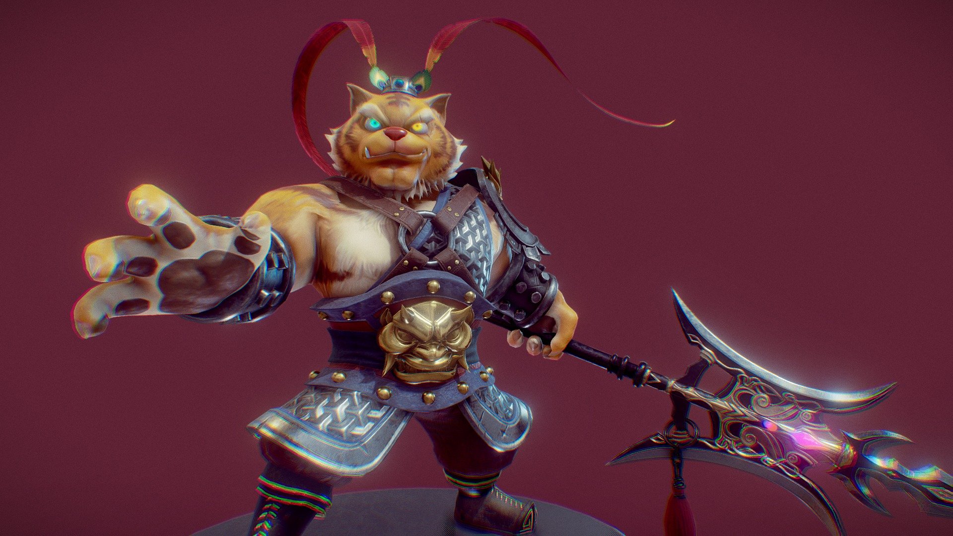 Hu Bugui 3d model