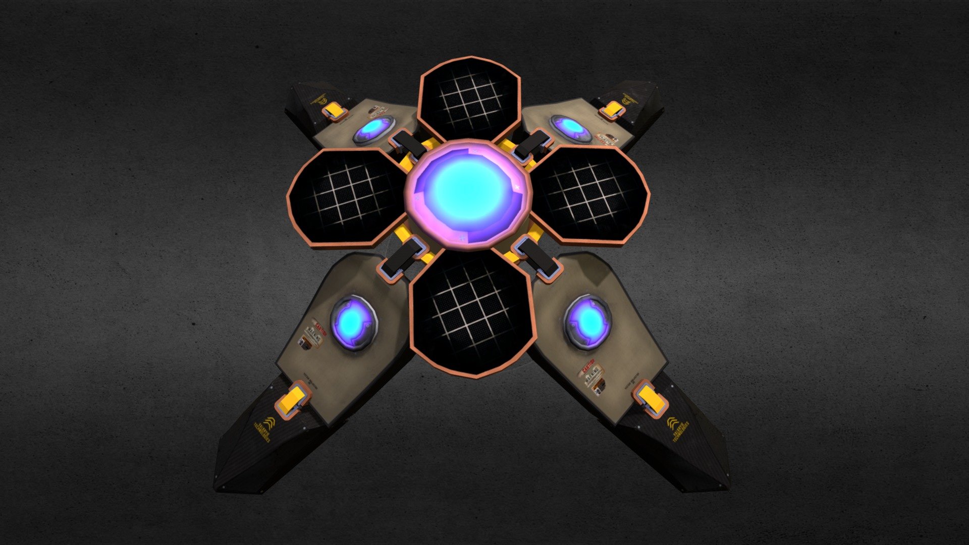 Hologram Base 3d model