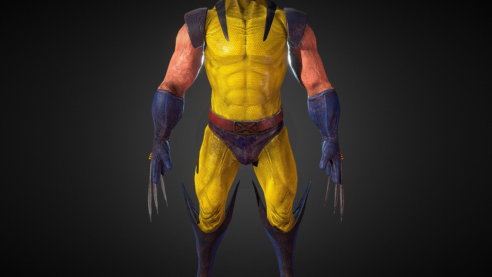 Wolverine 6.5k 3d model