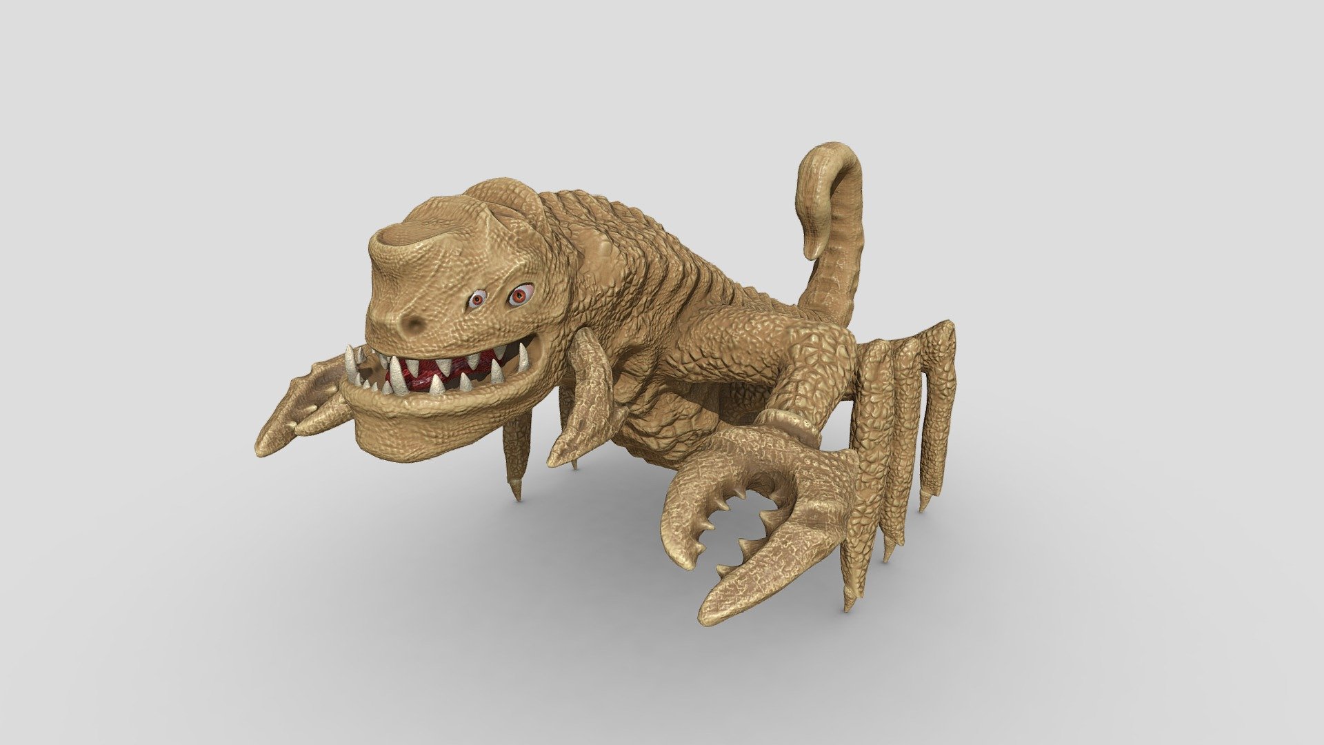 Sand Scorpio 3d model