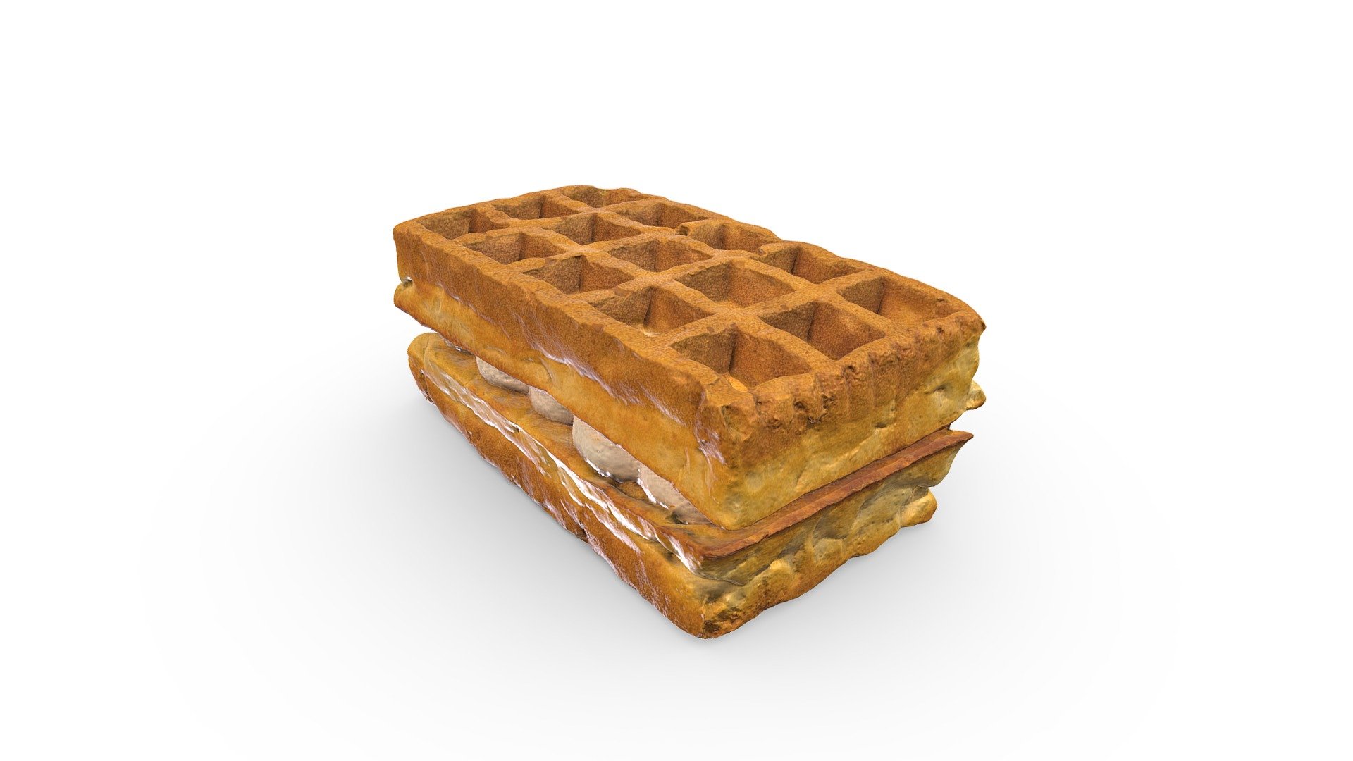 Viennese Waffle 3d model