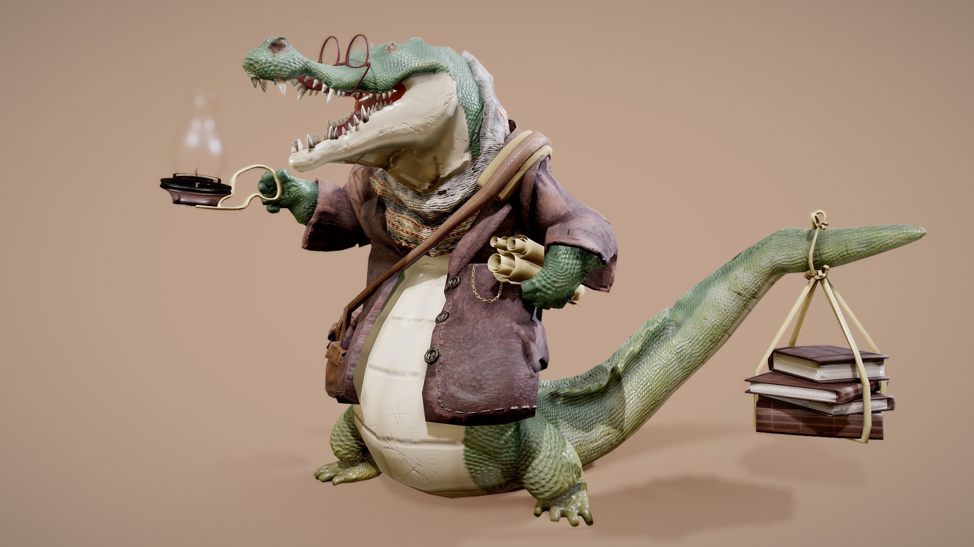 Croco Explorer 3d model