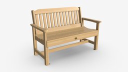 Wood Outdoor Garden Bench