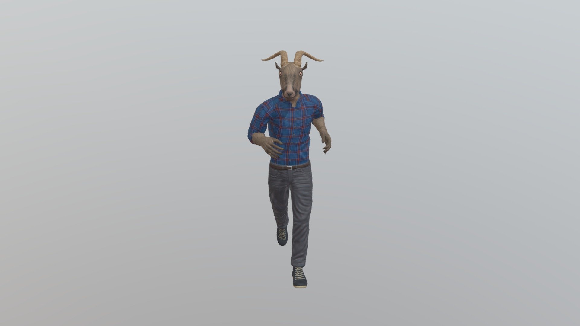 Mister Goat 3d model