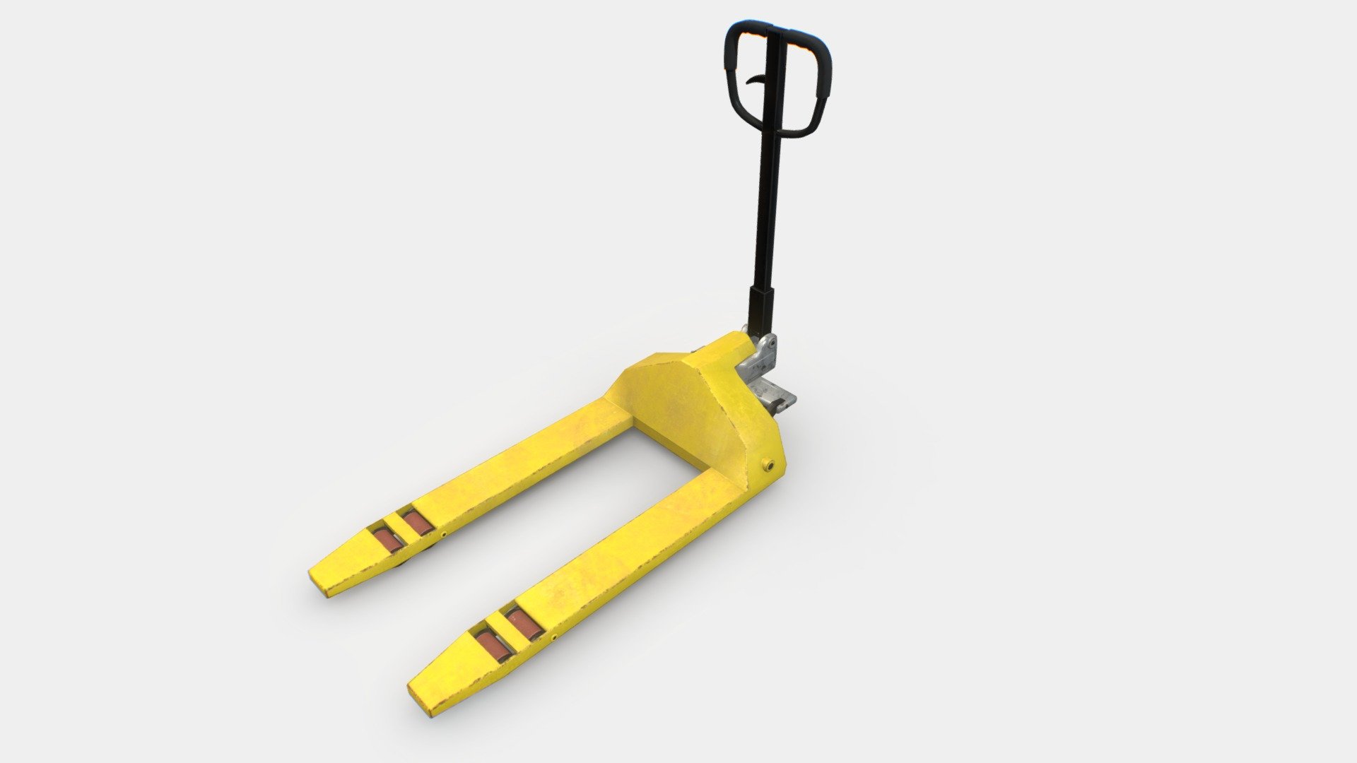 Industrial Pallet Truck Trolley 2 3d model