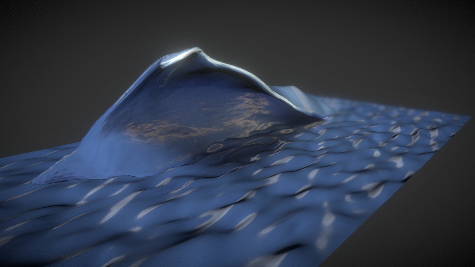 190111 Fluid V0 Baked 3d model