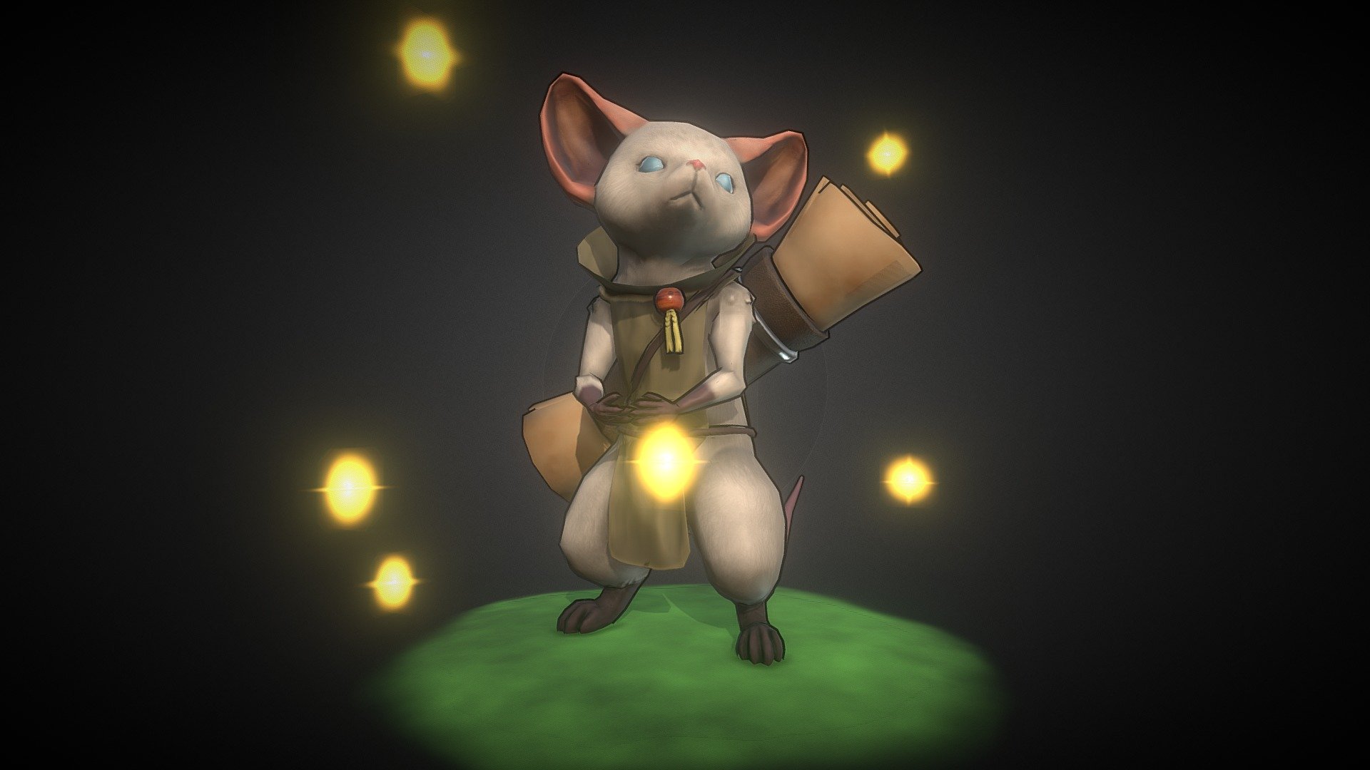 Mouse Model by Sebastian Kowalik 3d model