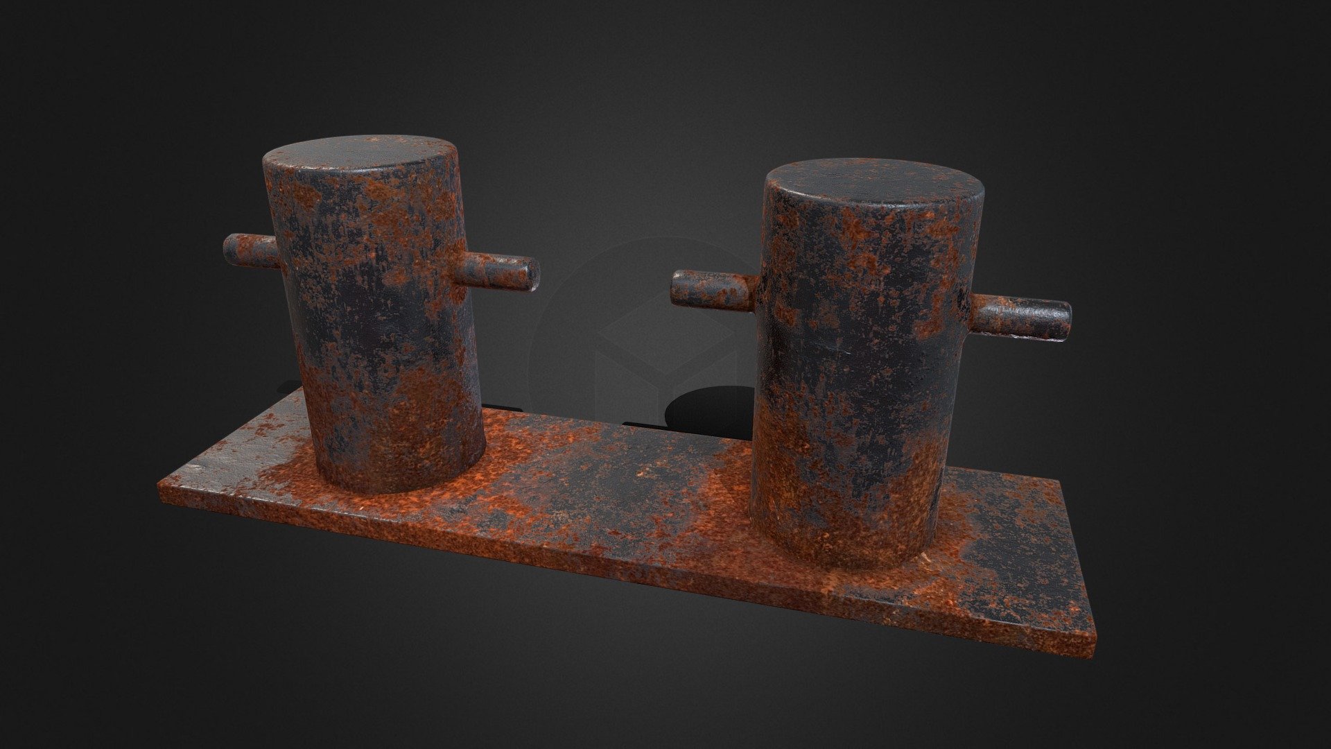 Bollard 115 3d model