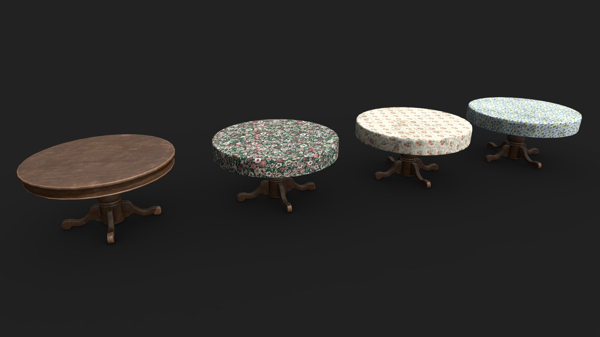 Round Table 3d model