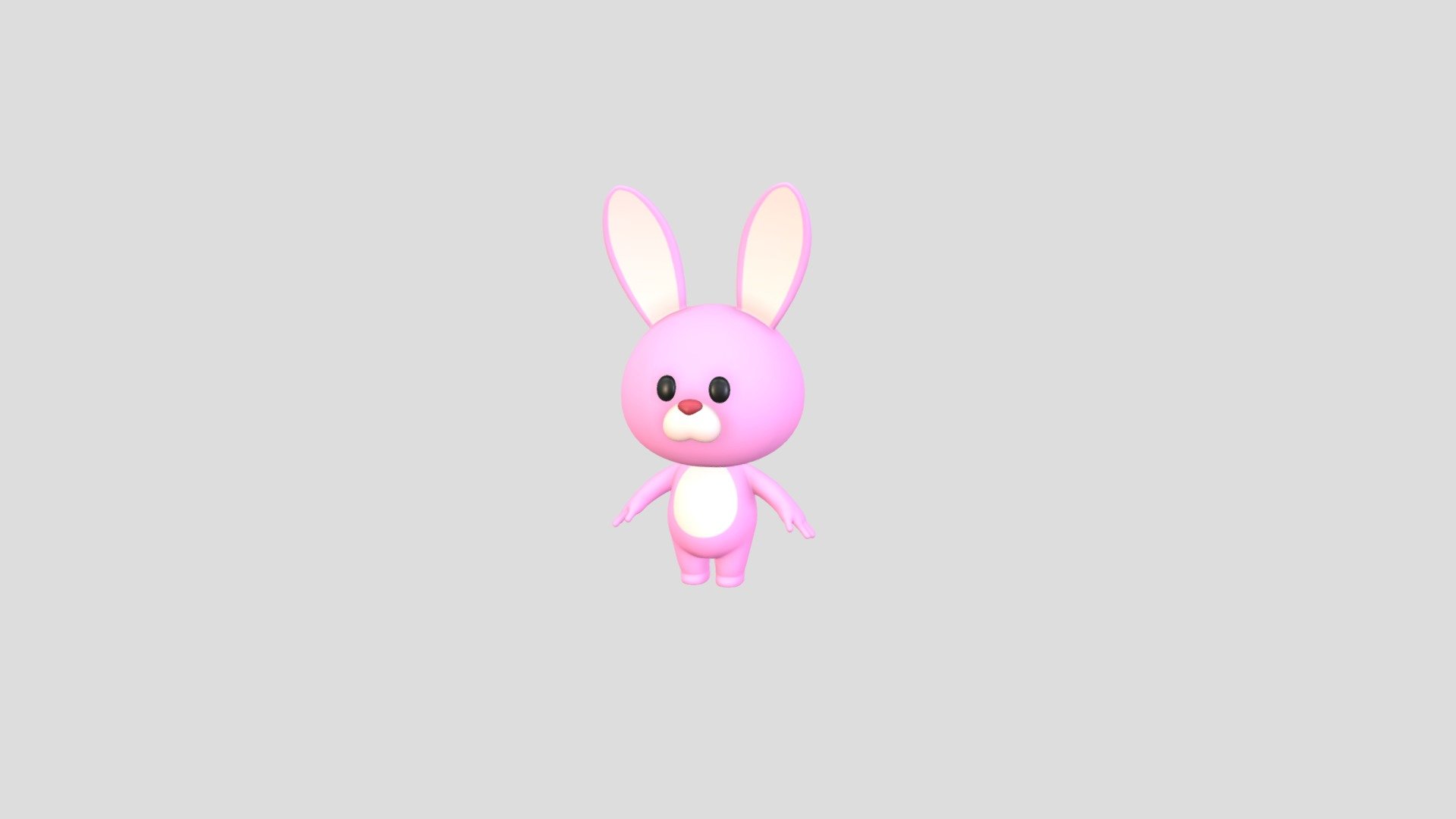 Character201 Bunny 3d model