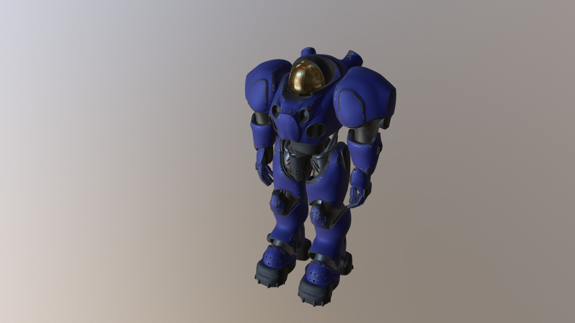 Terran Marine_WorkInProgress 3d model