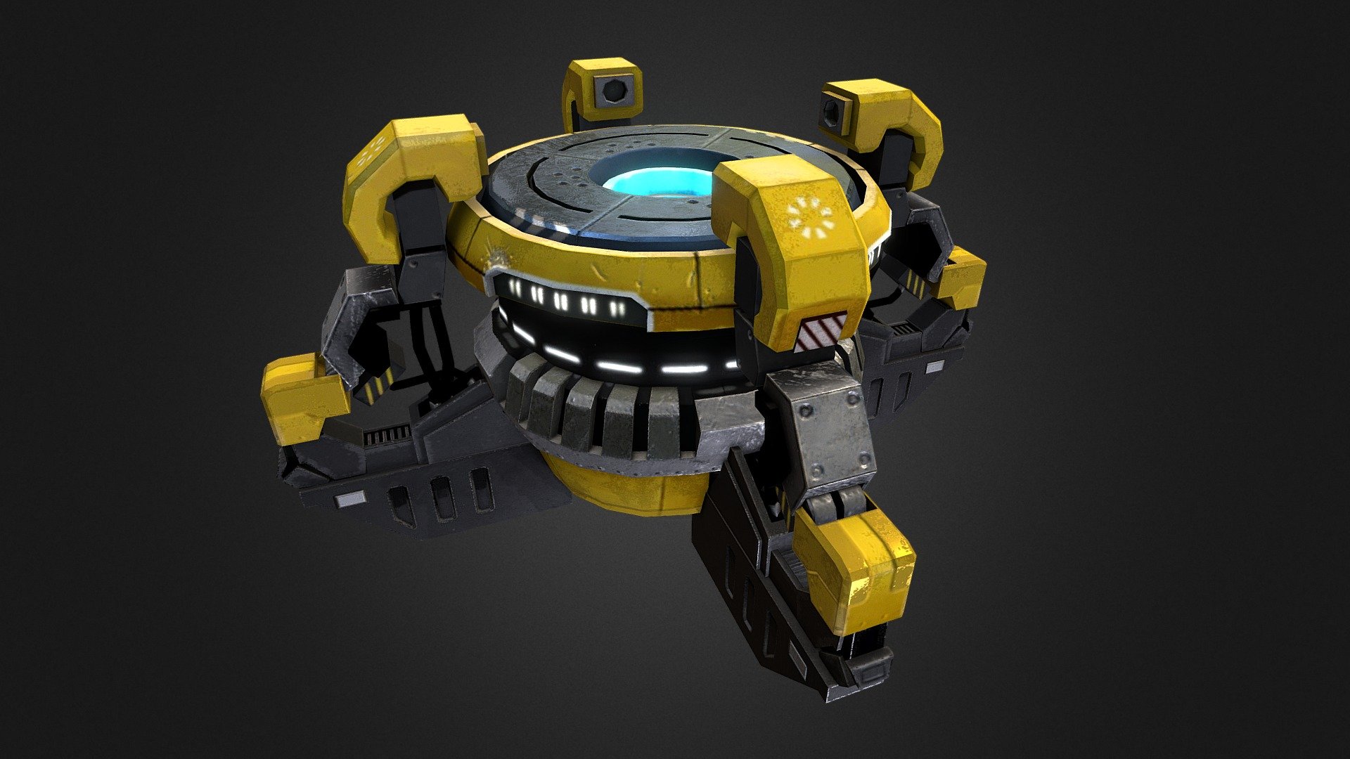 RTS Props : Energy Generator 3d model