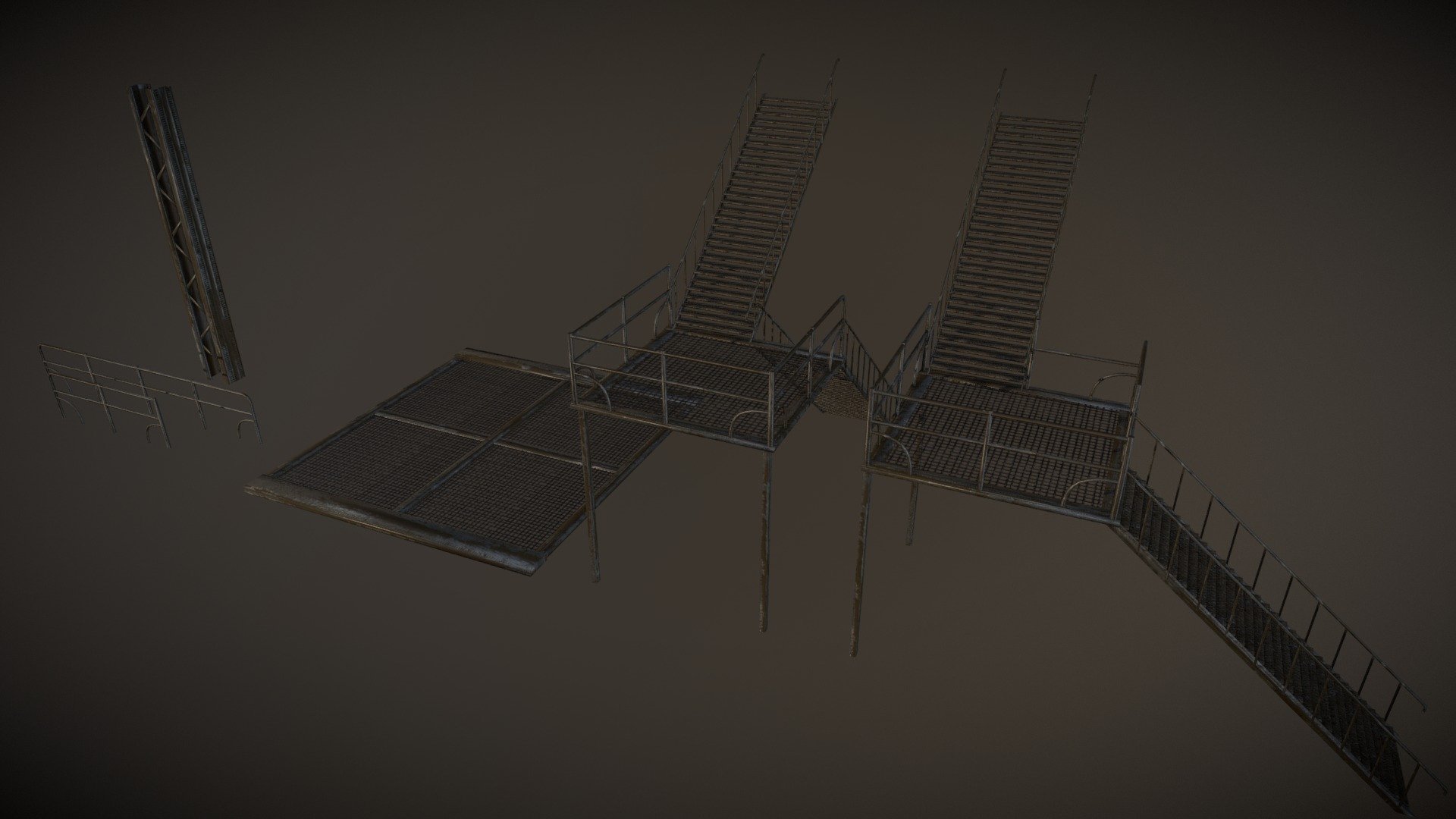 Modular Platform 3d model