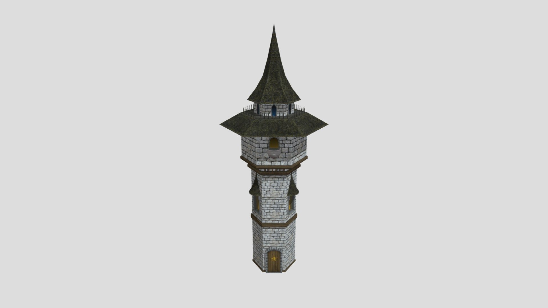 Wizard Tower 3d model