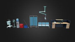 VR ready hospital props