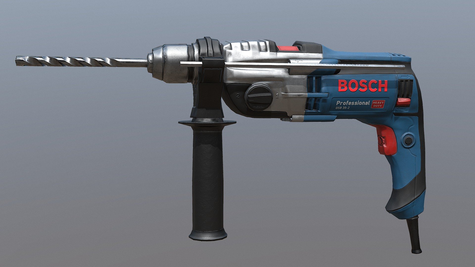 BOSCH Hammer/Impact Drill 3d model