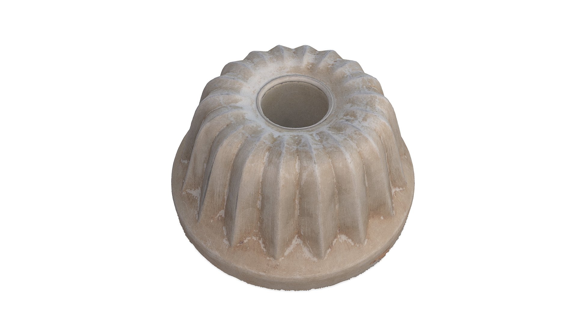 Bundt pan 3d model