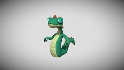 Stylized Lizard 01