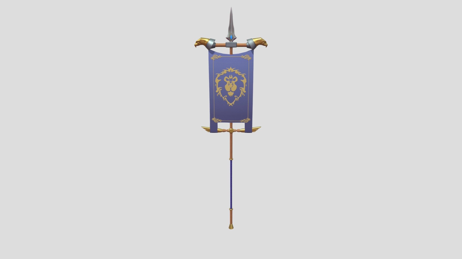 Alliance Banner (WoW) 3d model