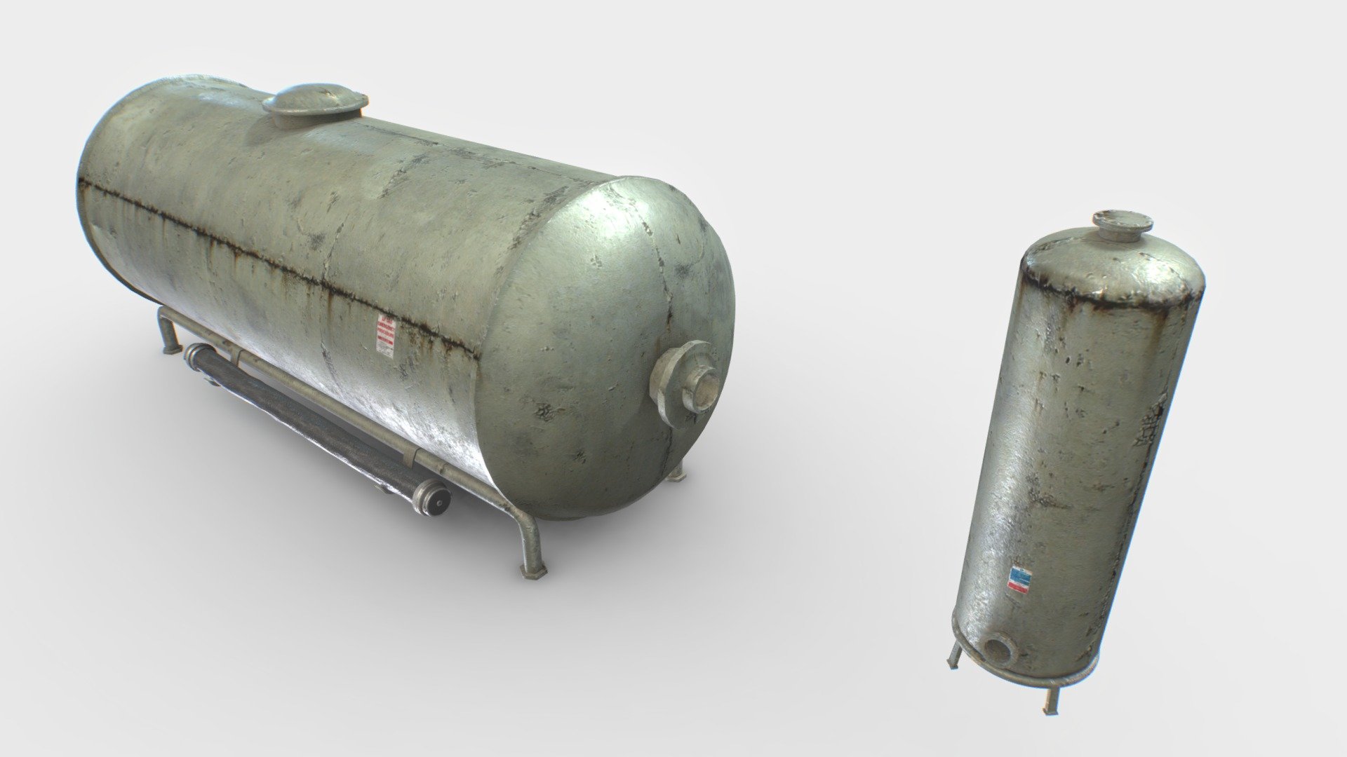 Industrial Tank 3 3d model