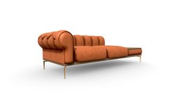 Orange Sofa