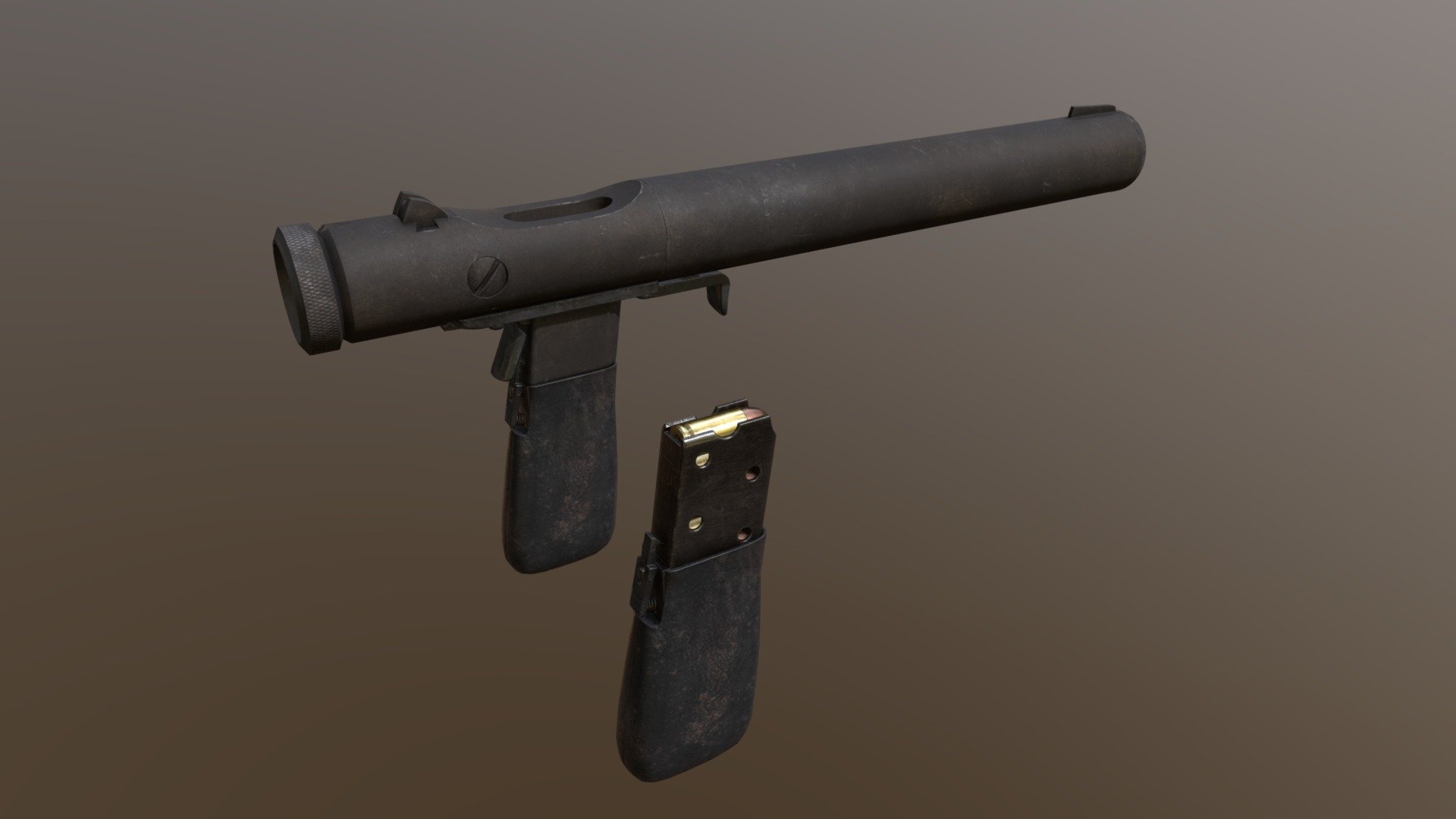 Welrod MKII 3d model