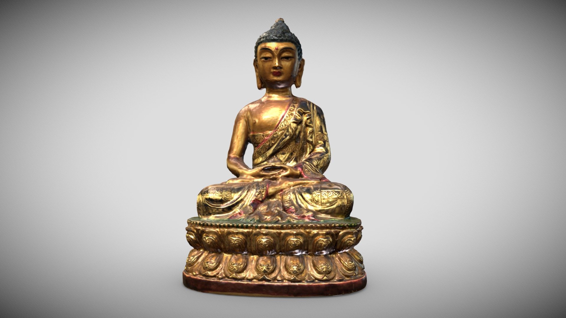 NEPALI BUDDHA 3d model