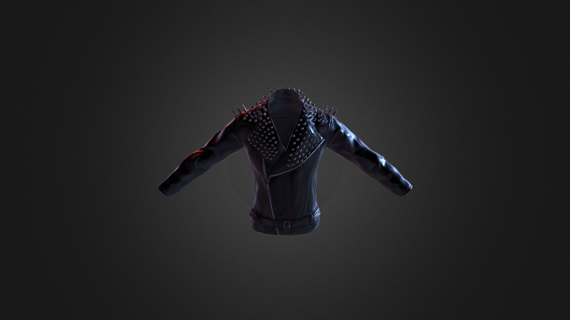 Killstar Biker Jacket 3d model