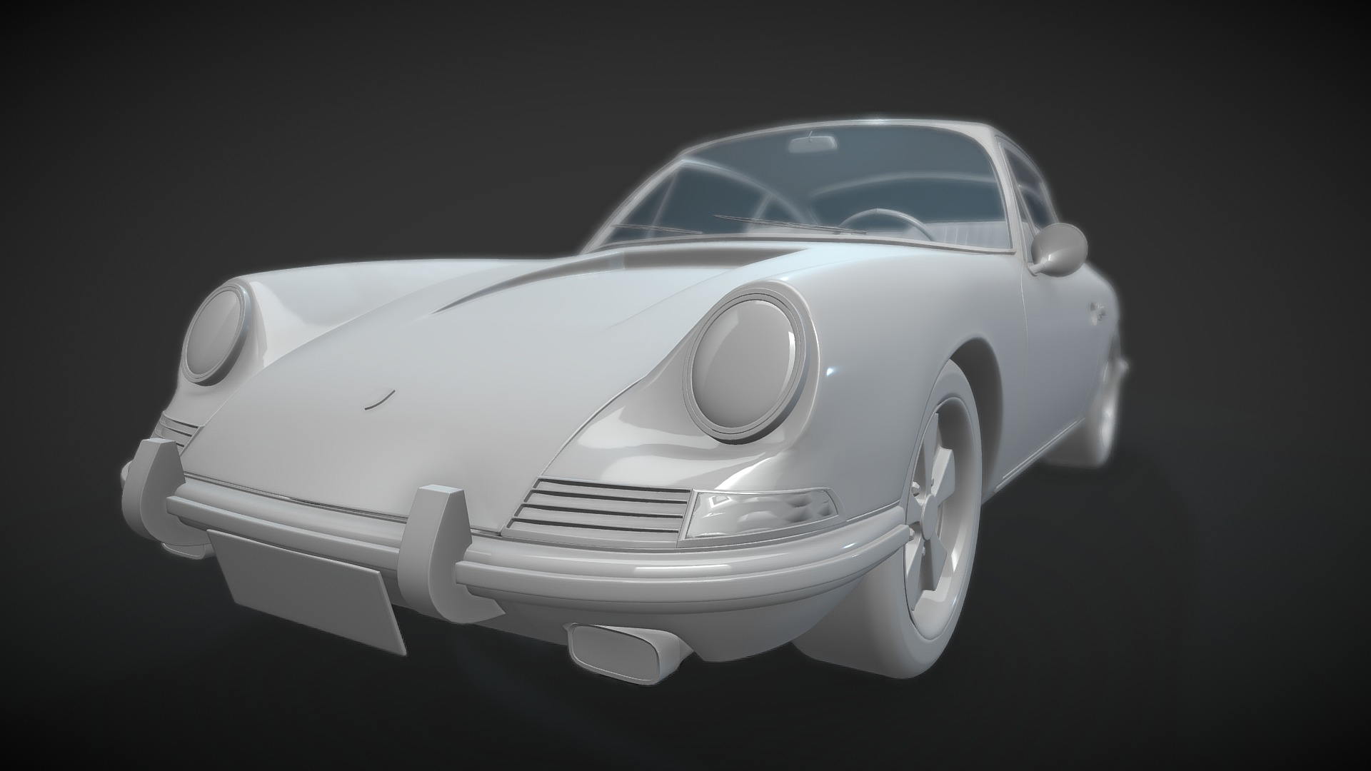 Porche 911 (1967) 3d model