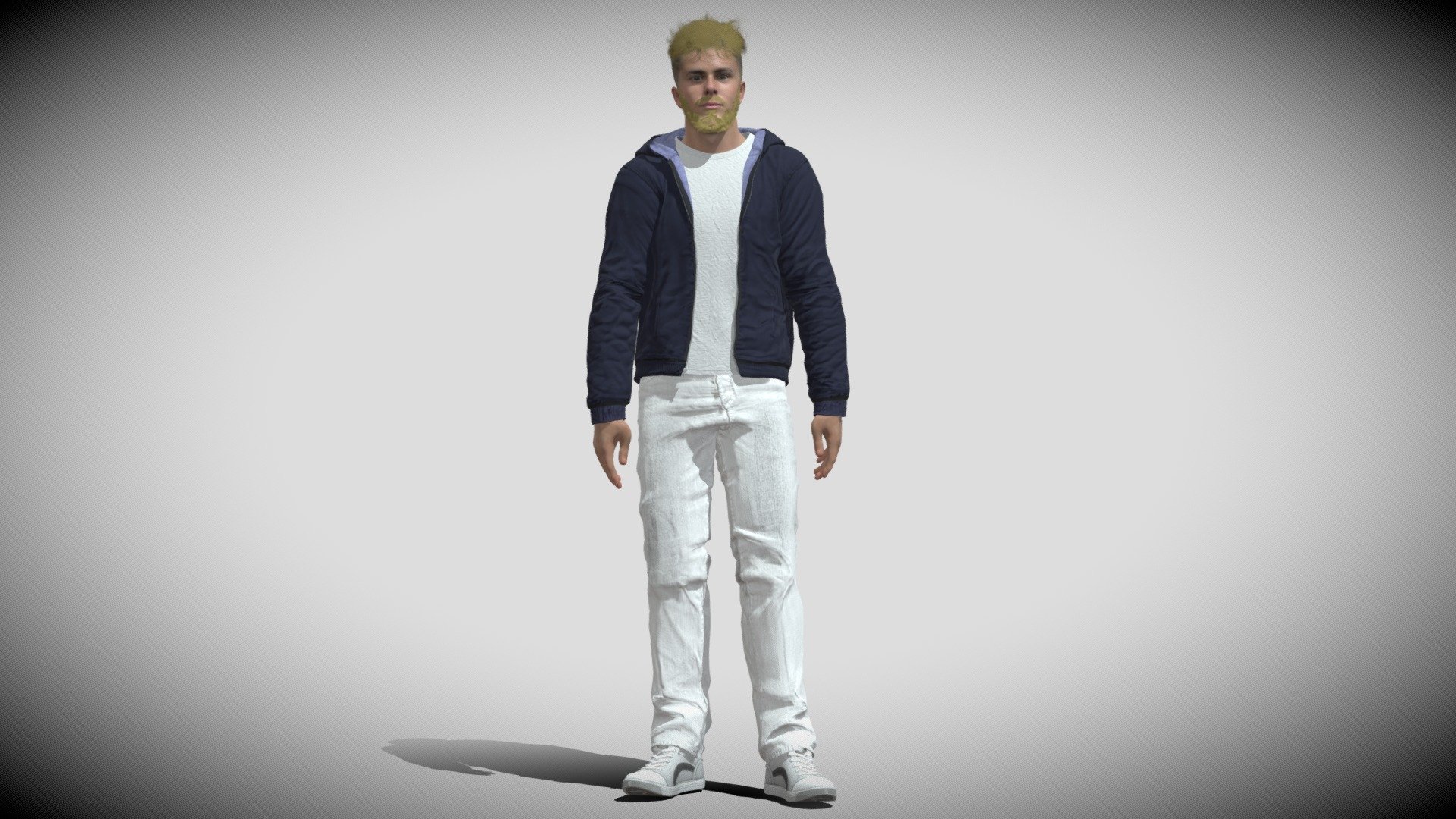 3D Rigged Jake Paul 3d model