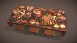 JapaneseFood pack02_Sketchfab