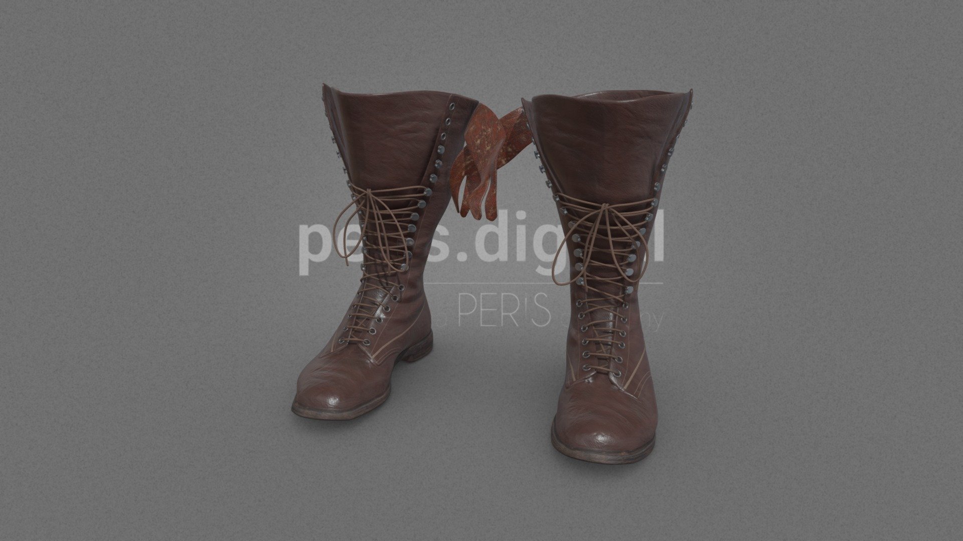 Wasteland Garments Series 3d model