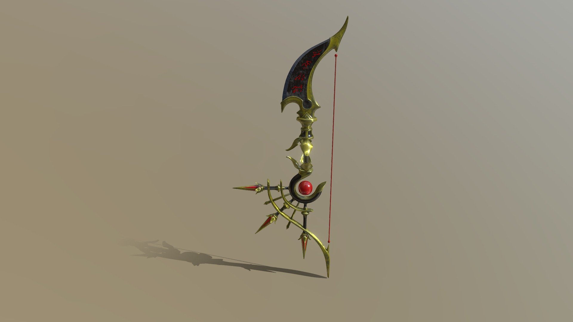 Magic Bow 3d model