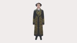 Man in kazak suit 0439