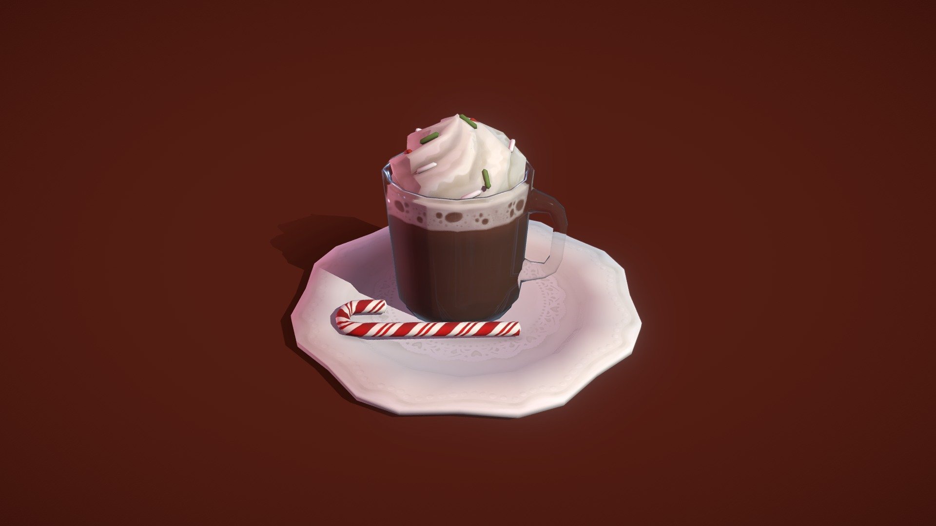 Hot Cocoa 3d model