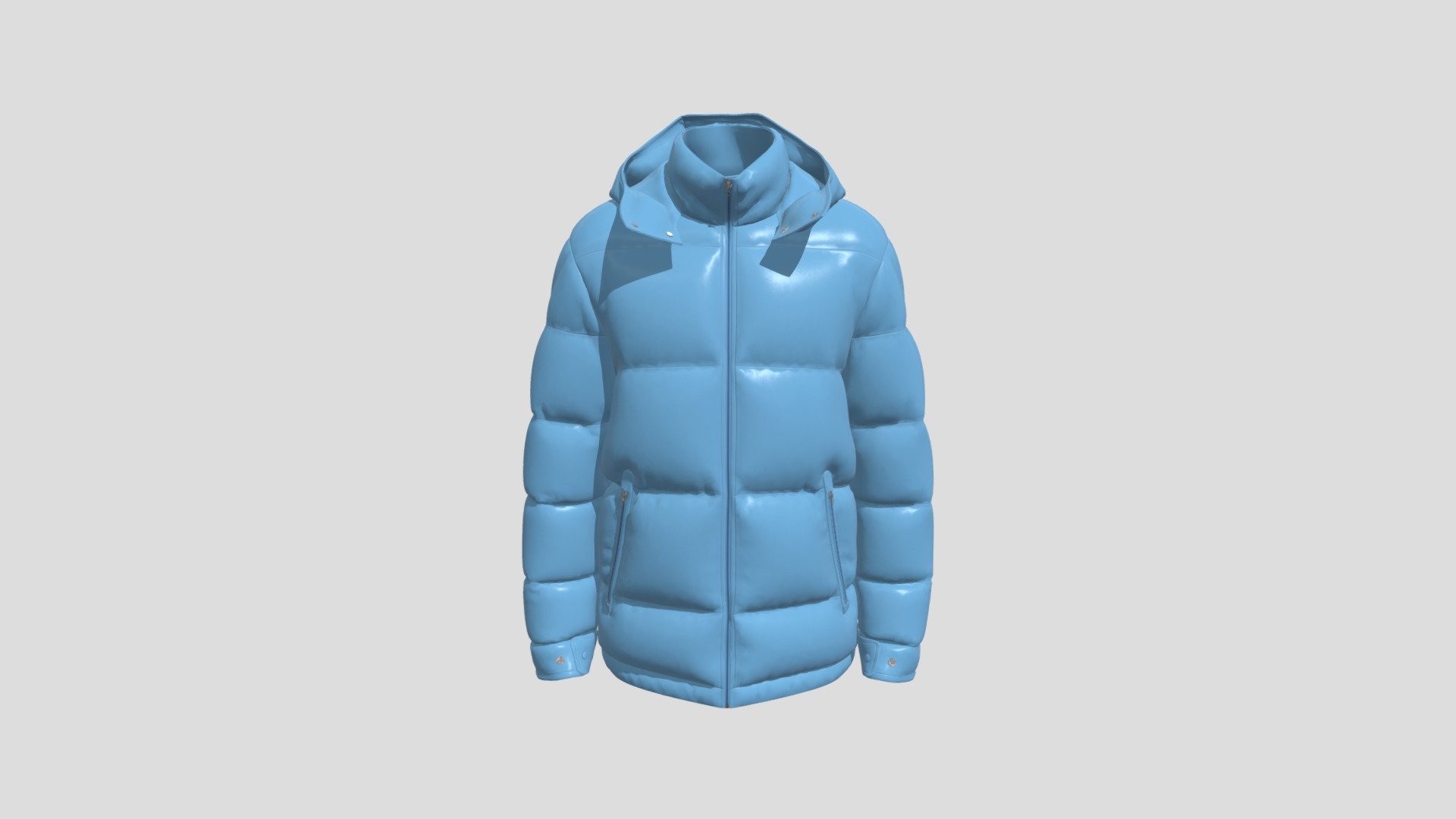 Puffer Jacket 3d model