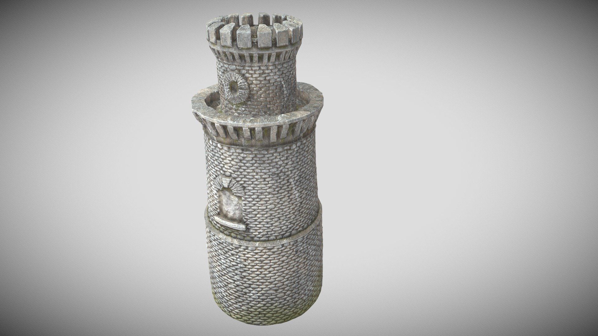 Castle Tower 3d model