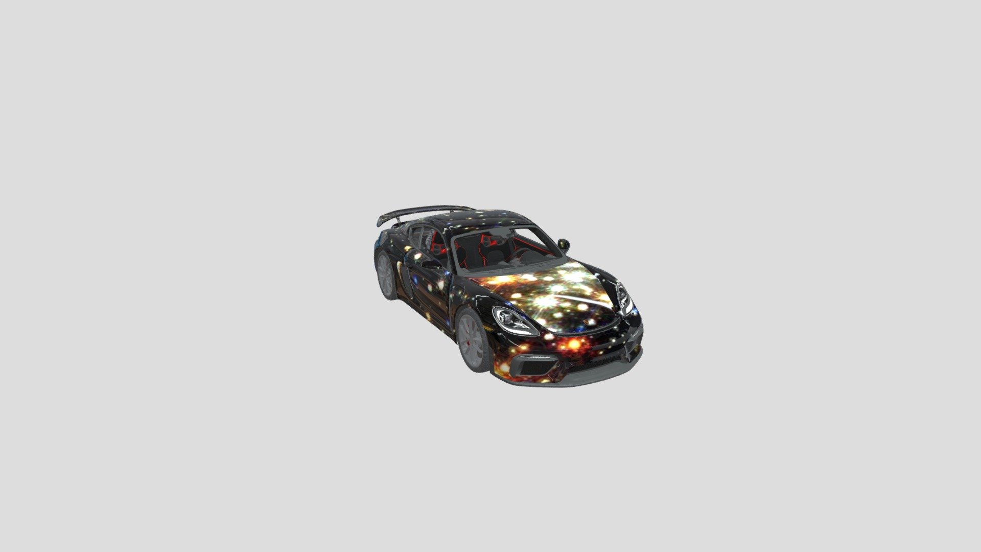 Porsche Carrera Gt4 Galaxi 3d model