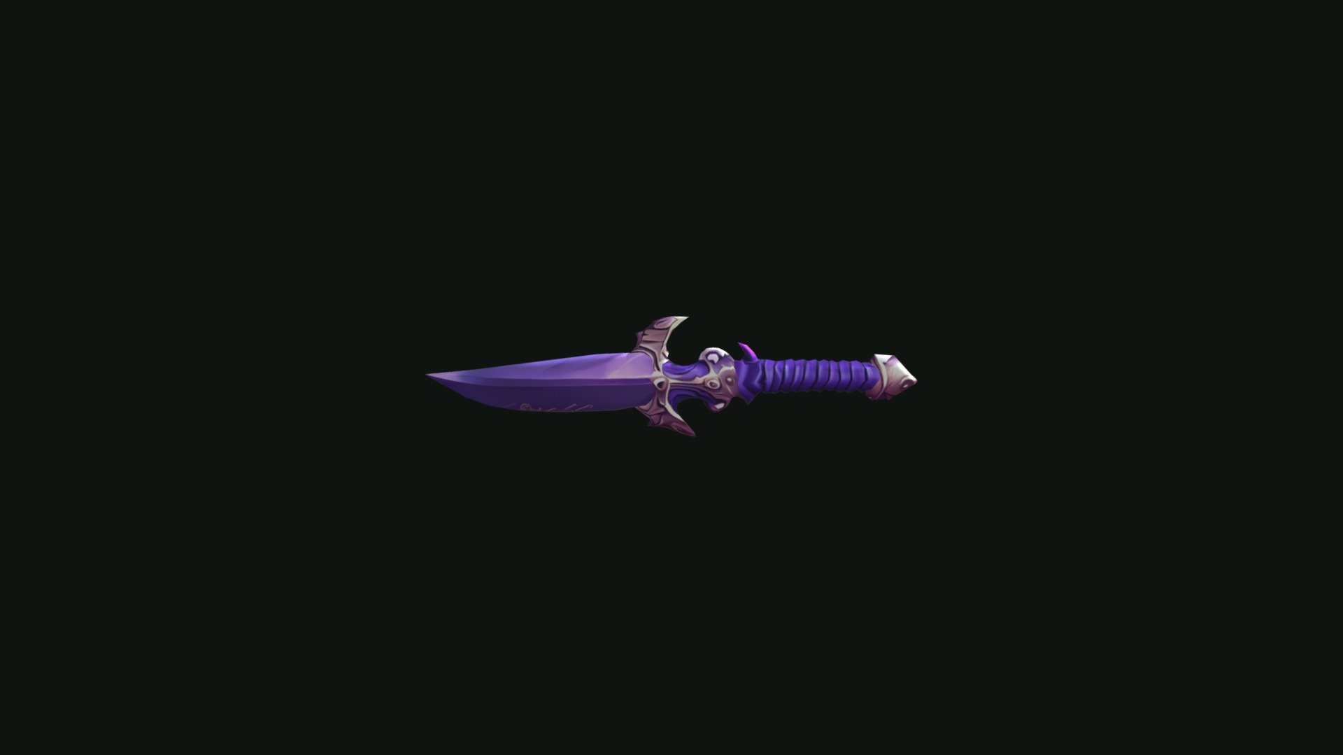 Dagger_low 3d model