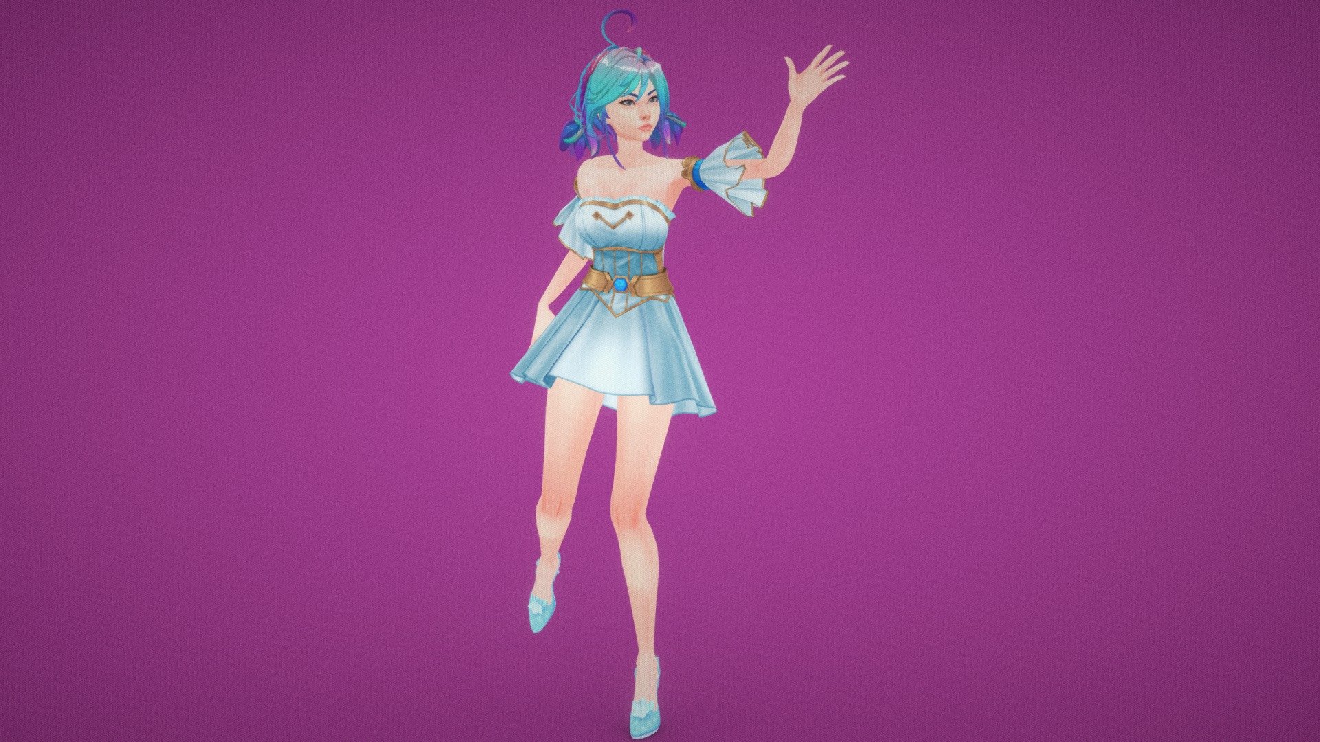 Hana VR_ver03 3d model