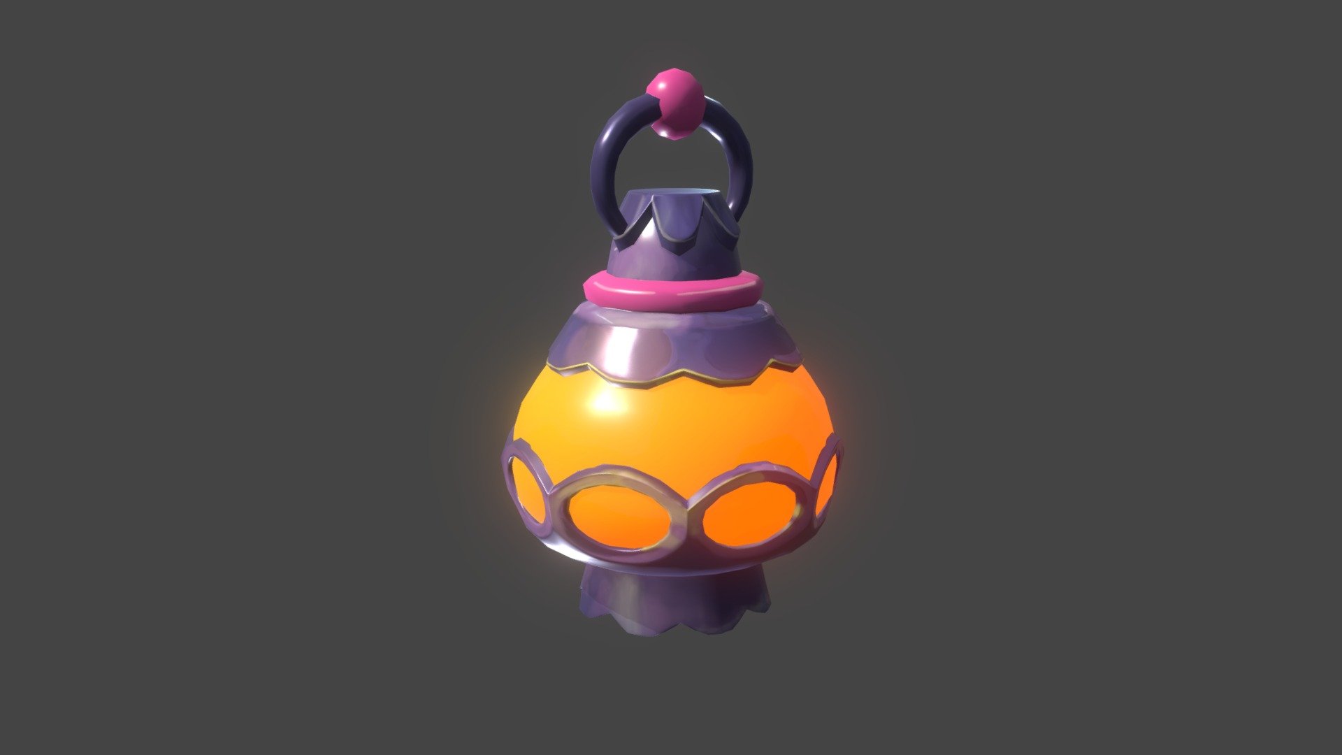 Magic Lamp 3d model