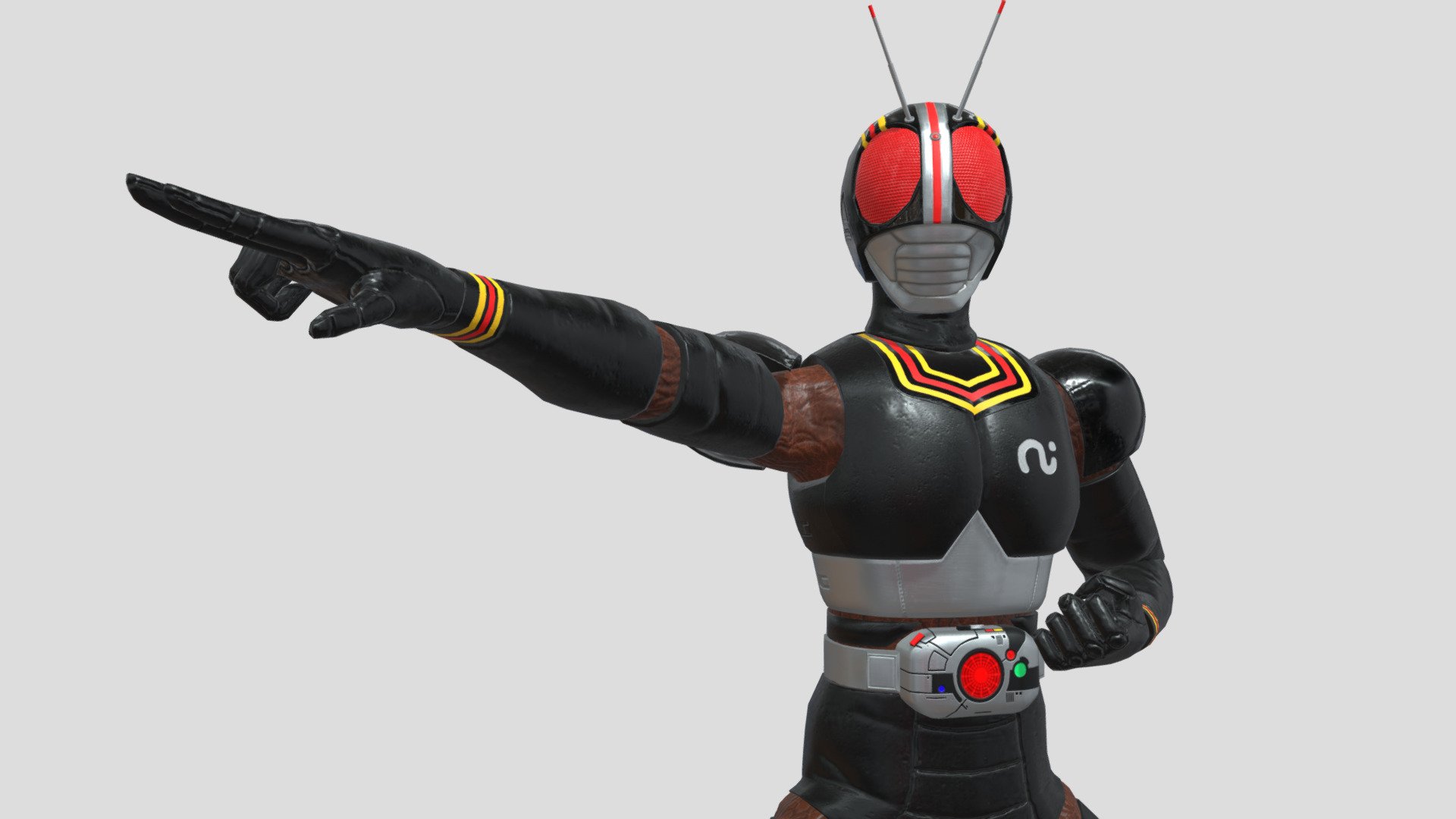 Kamen Rider BLACK 3d model