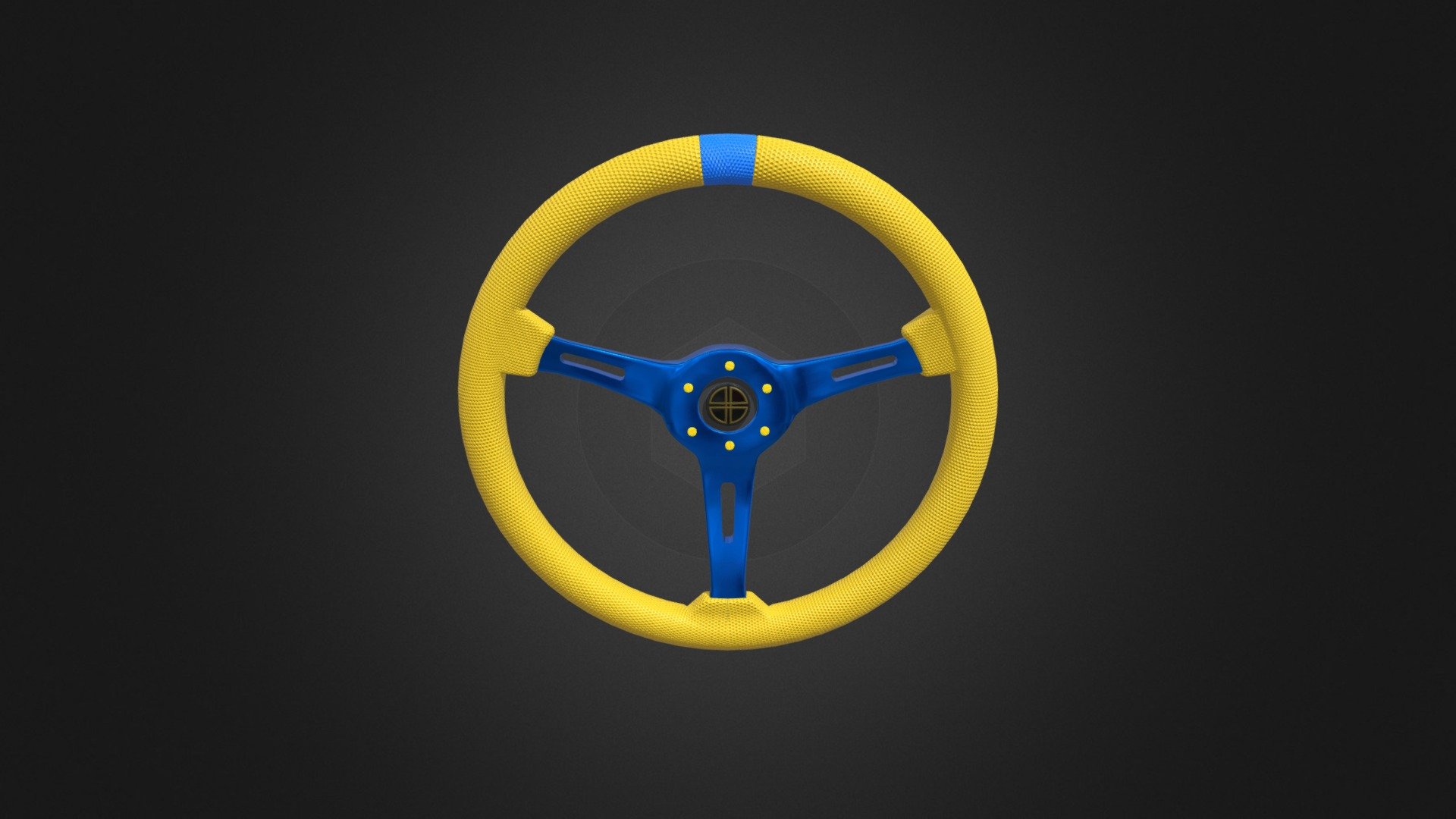 STEERING WHEEL 3 3d model